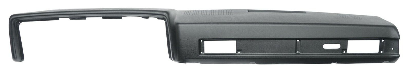 1981-87 Chevrolet / GMC Truck, 1988-91 RV Models Dash Pad, Black -Original Design / Foam Backed Vinyl- Each.