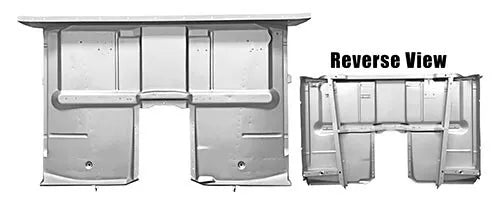 1969-1972 Chevy Blazer Cab Floor Pan Panel with High Hump 4WD Steel