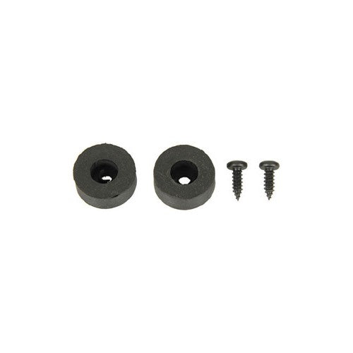 SEAT BUMPERS WITH SCREWS, PAIR