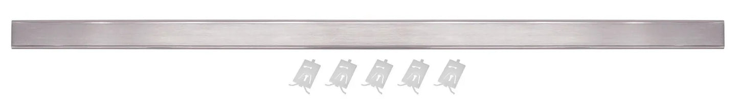 1981-87 Chevrolet / GMC Truck Upper Rear Cab Molding, Center -Complete with (5) Molding Clips- (Replaces GM# 14027354) Each.