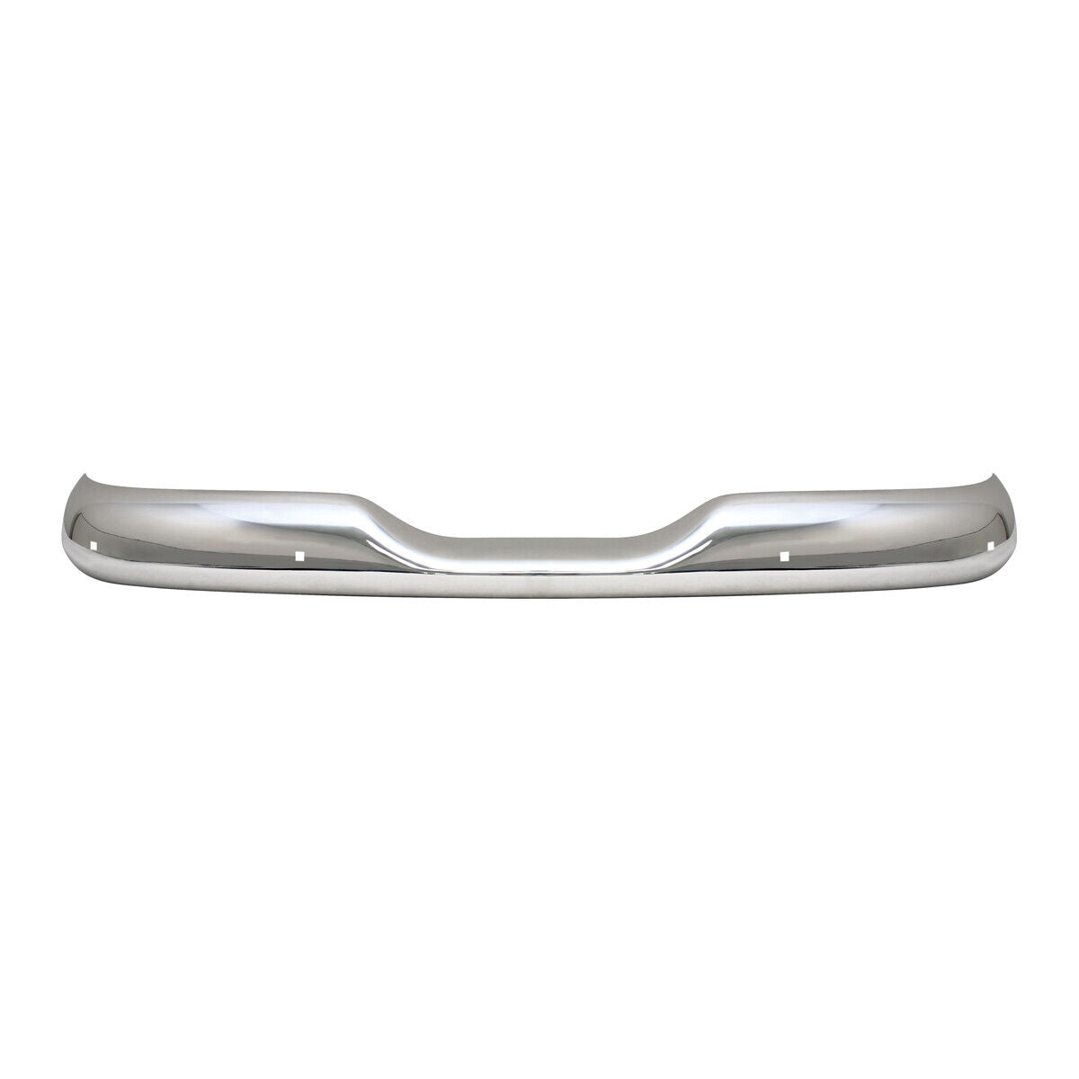1955-59 Chevrolet / GMC Truck Rear Bumper, Chrome (Stepside) (4.0MM Thickness). Each.