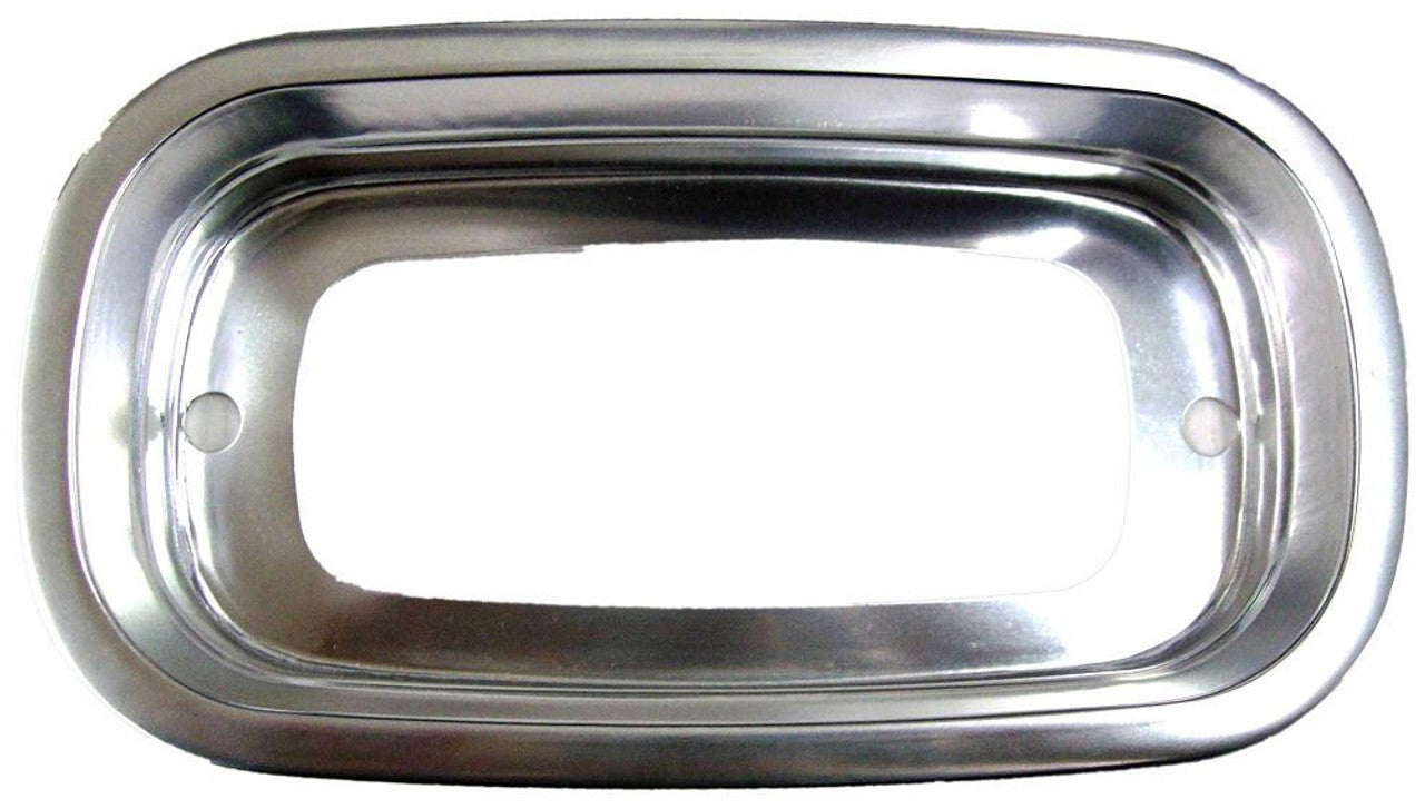 1960-66 C/10 Tail Light Bezel, Fleetside -Fits LH or RH- Each.