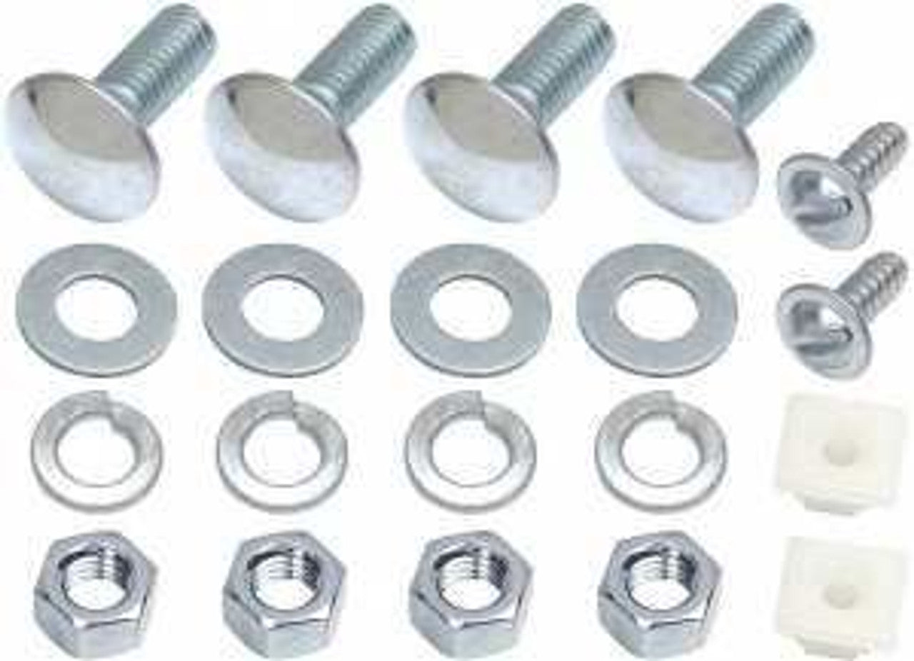 1967-87 C/10 Rear License Panel & Lamp Mounting Hardware Kit