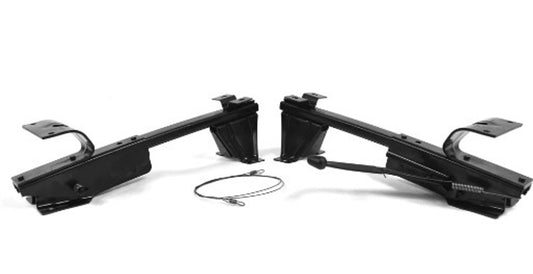 1971-72 Chevrolet / GMC Truck Bench Seat Tracks, Complete With Adjustment Cable, Pair.