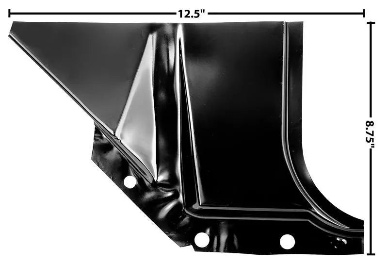 1960-66 C/10 Foot Well Panel, R/H (1.2MM Thickness) Each.