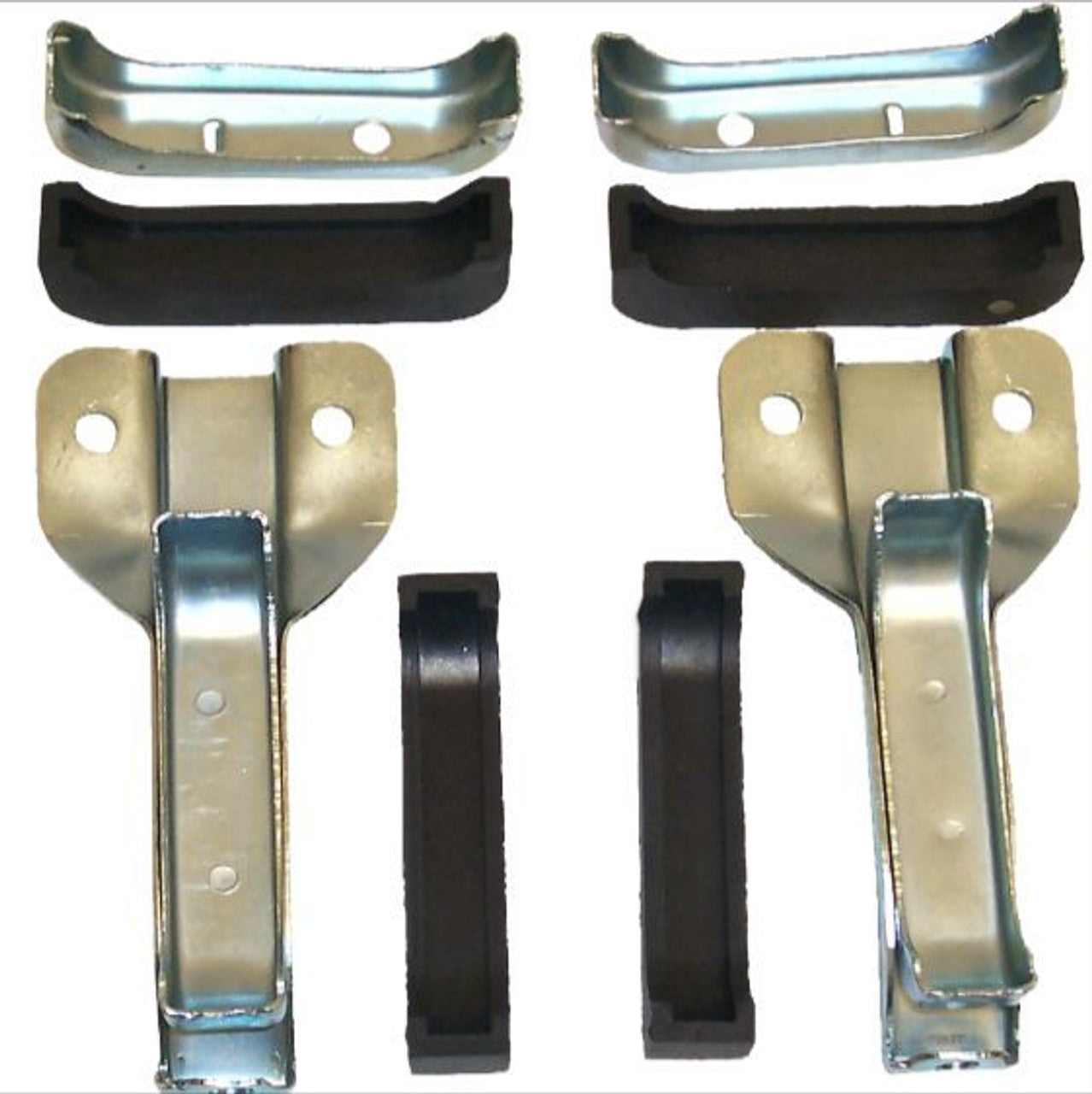 1967-72 Chevrolet / GMC Truck Upper and Lower Radiator Support Bracket and Pad Kit, 2-Row or 3-Row Radiators, Kit.