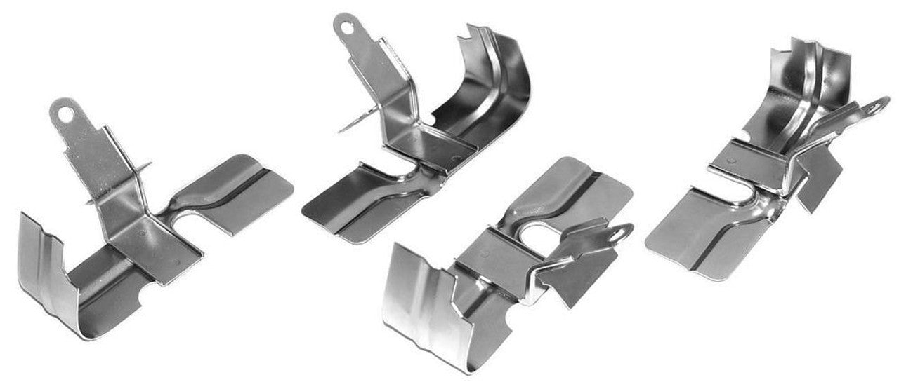 1957-72 Chevrolet / GMC Truck Spark Plug Wire Heat Shields -For Use With Small Block V8- Set-of-4.