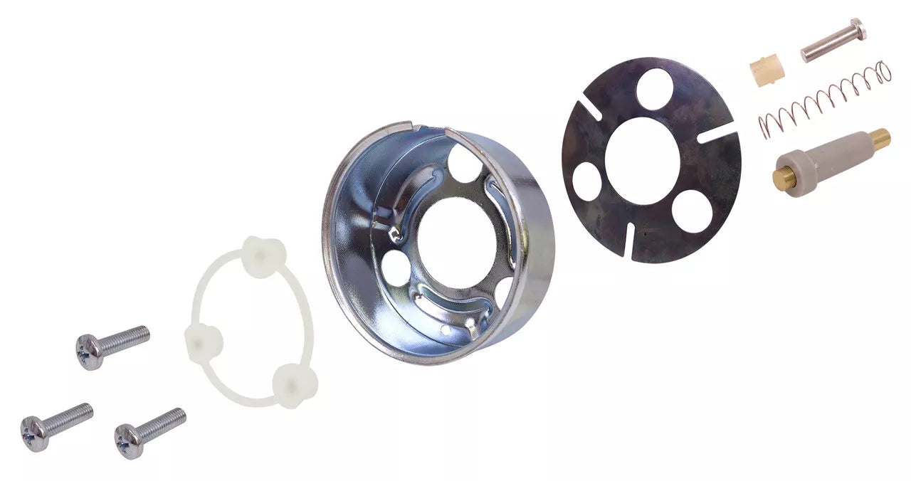 1960-68 c/10 Horn Cap Retainer Kit, Complete With Horn Contact Bushing, Kit.