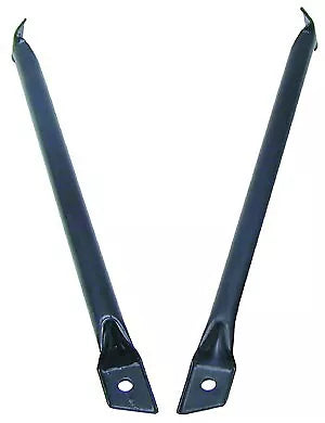 1967-1969 Camaro Fender Support Bars, Black