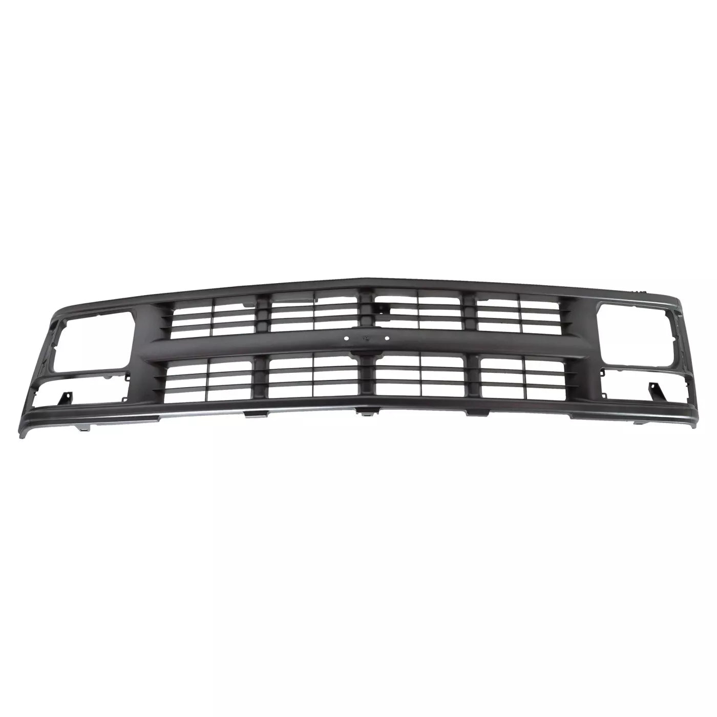 1994-98 Chevrolet Truck Grill, Argent Silver, Single Headlights, Also Fits 1994-99 Blazer, Tahoe and Suburban, Each.
