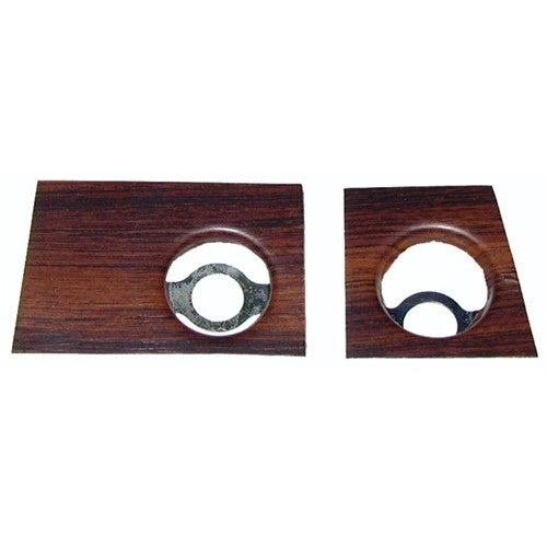1969 DASH RADIO WOODGRAIN PLATES