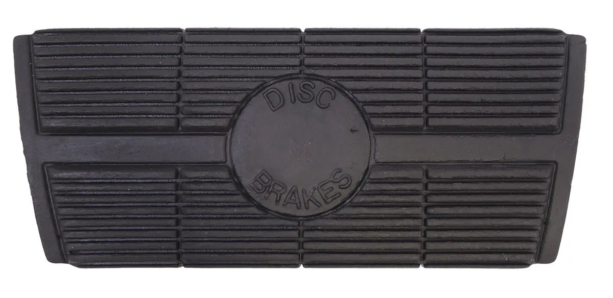 1975-98 Chevrolet / GMC Truck Brake Pedal Pad, with Automatic Transmission, Pad Reads "Disc Brakes" (Replaces GM# 1552209) Each.