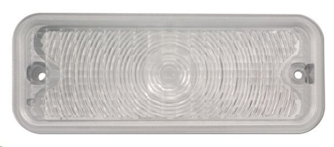 1975-80 C/10 Park Light Lens L/H, Clear, Diffused, Each.