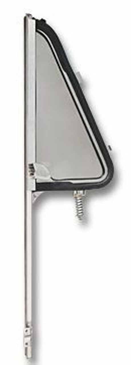 1964-66 Chevrolet / GMC Truck Vent Window Assembly, L/H, Clear Glass, with Chrome Vent Window Frame. Each.