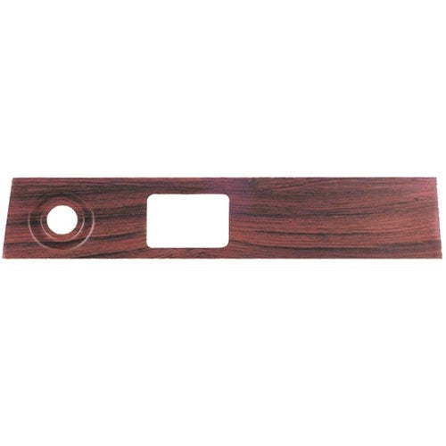 1969 DASH WIPER WOODGRAIN PLATE W-385