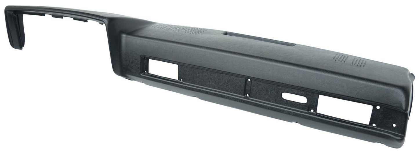 1981-87 Chevrolet / GMC Truck, 1988-91 RV Models Dash Pad, Black -Original Design / Foam Backed Vinyl- Each.