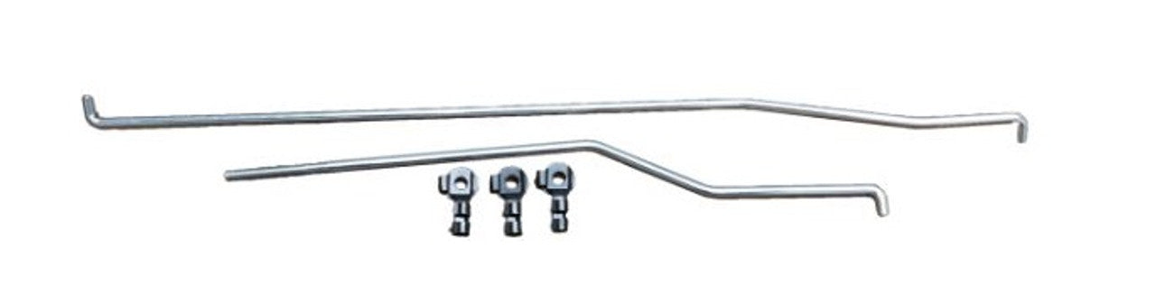 1967-72 Chevrolet / GMC Truck Door Latch & Door Control Relay-to-Door Lock Rod Set, RH (Replaces GM# 3900610 & GM# 3900612) Set.