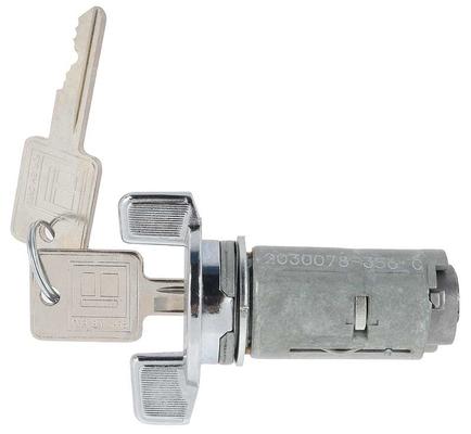 1973-78 1st Design C/10 Ignition Cylinder and Keys -chrome bezel Each.