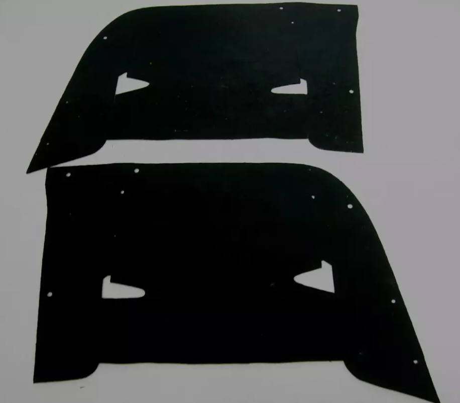 1959 Chevy Impala A-arm seal inner fender flap (2101)