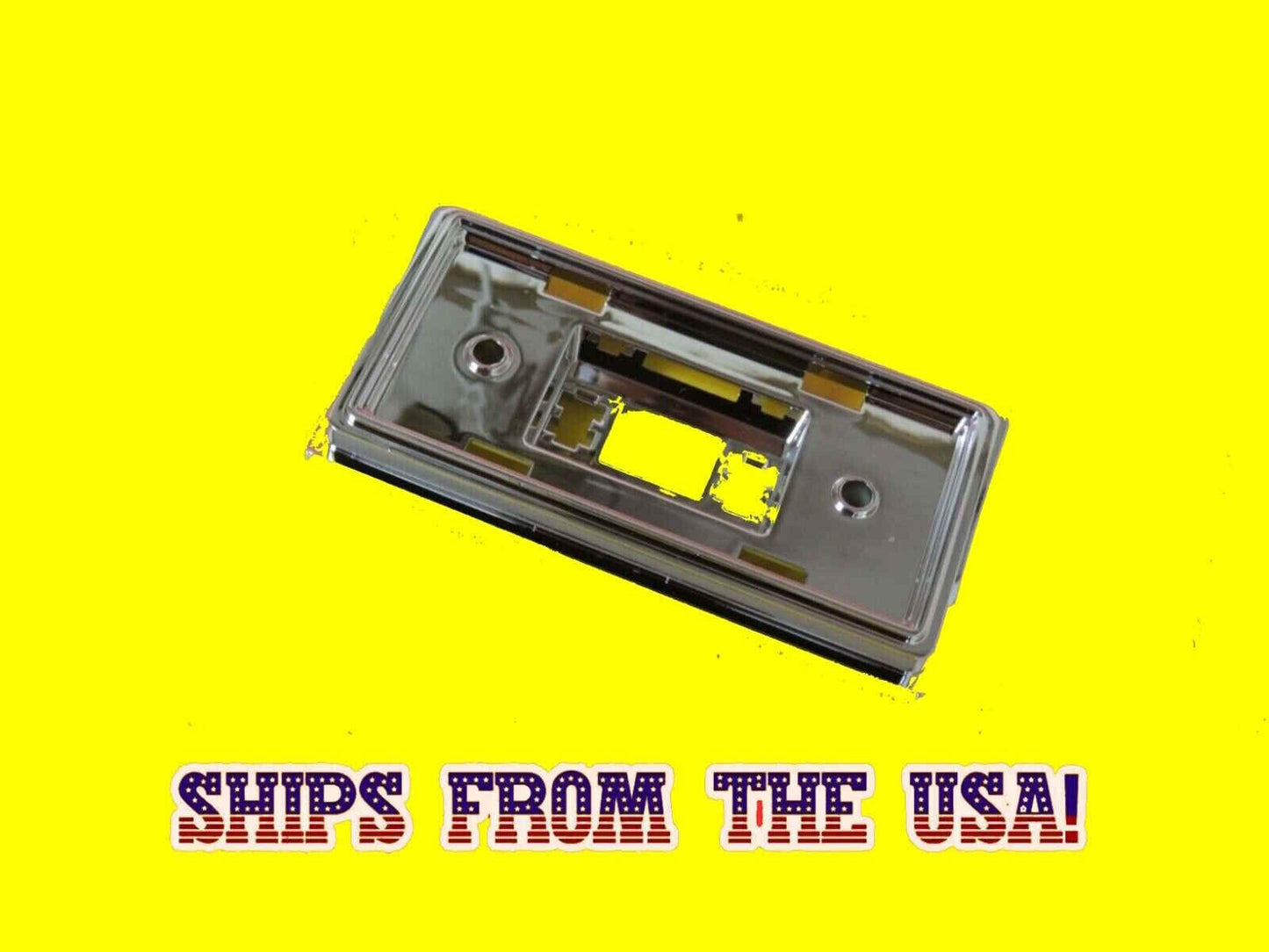 1984-1987 Dome Light Base for Chevy GMC C K Series Truck Chrome