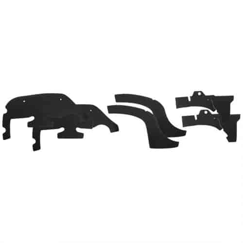 1969 Camaro A-Arm Splash Flap W/Staples 5pc seal (3045A)