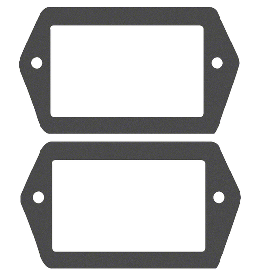 1970-1973 Chevrolet Camaro License Lamp Lens Gaskets - Pair
