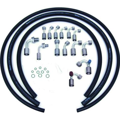 AC Refrigerant Hose Kit; Without Drier; For 134a