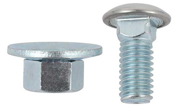 1967-1972 Camaro Polished Stainless Short Bumper Bolt, Each