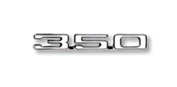 1968 350 FRONT FENDER EMBLEM R/H