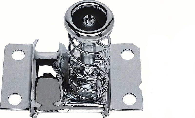 1967-1981 Chevy Camaro Chrome Pre-Assembled Hood Safety Latch - OER