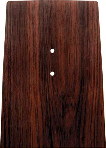 1969 Camaro; Console Forward Panel Plate; Cherrywood