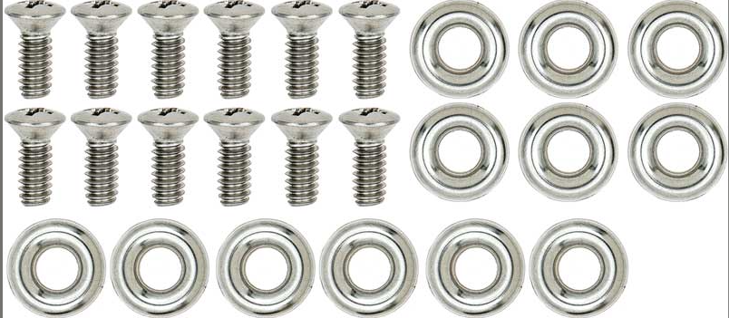 1947-52 Chevrolet / GMC Truck Door Panel Screw Set, Does Both Doors, 24 Piece Kit.