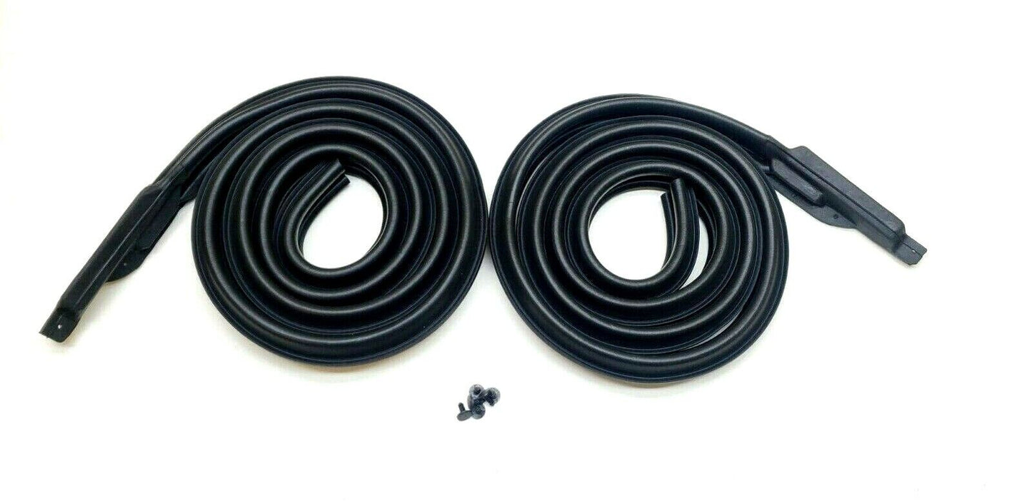 1968 Roof Rail Weatherstrip Rubber Seal Chevelle GM A Body 2 Door Hardtop (5012)