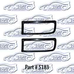 1964 Chevelle Malibu Tail Light taillamp mounting base seals upper and lower 5183