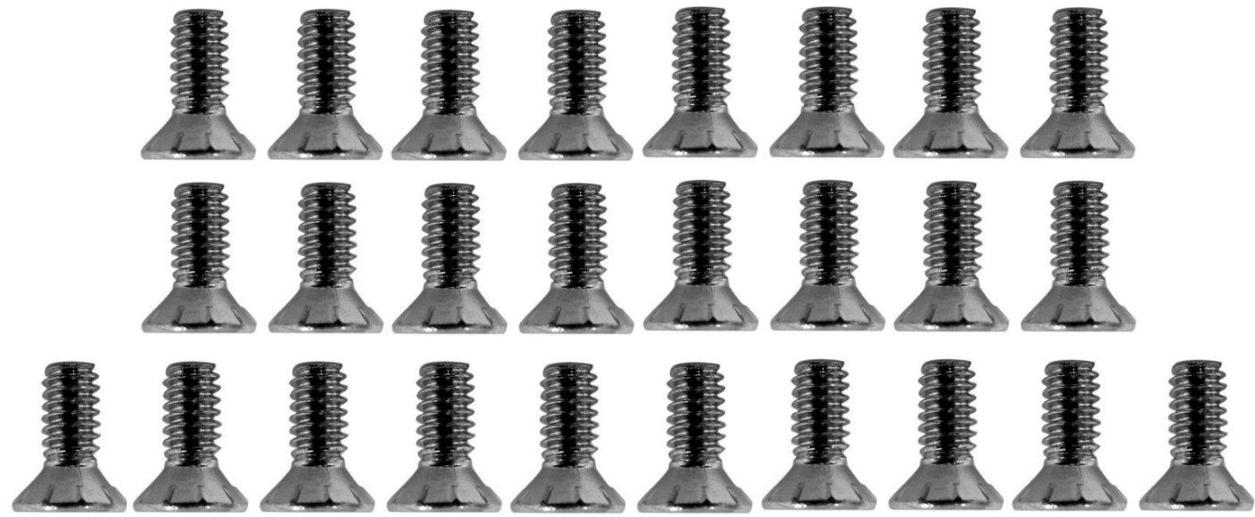 1955-66 C/10 Door Panel Screw Set, Does Both Doors (26 pcs.). Kit.