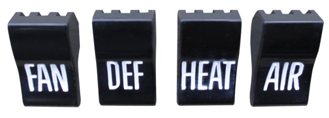 1960-63 Chevy / GMC Truck Deluxe Heater Control Knob