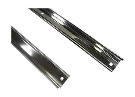1960-66 Chevy / GMC Truck Bed Angled Strips, Shortbed, Stepside Stainless steel
