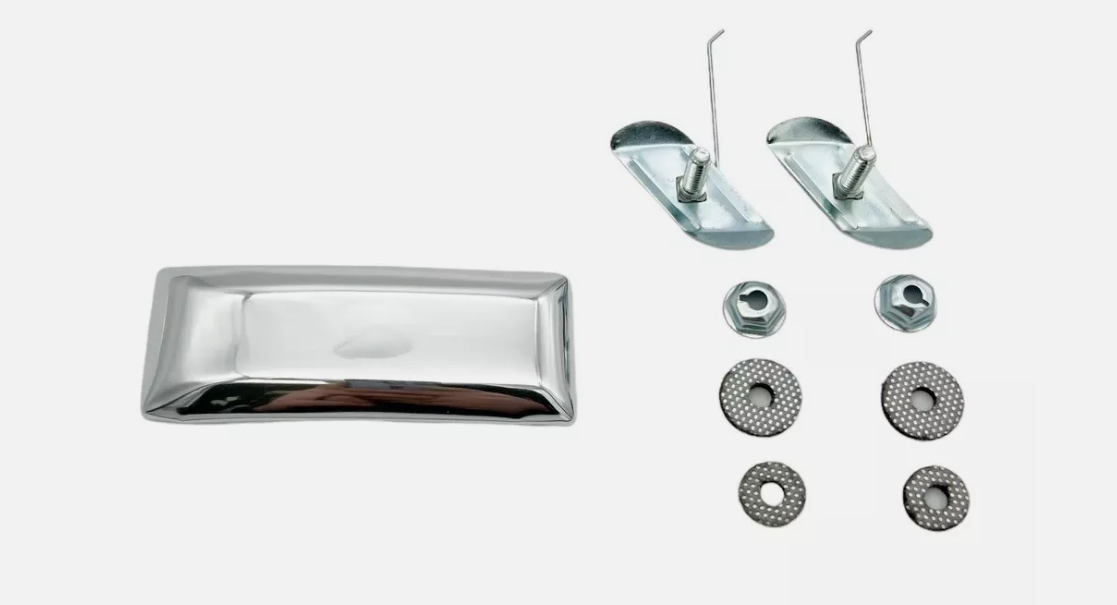 1962-66 C/10 Upper Cab Molding, R/H, with Clips (Replaces GM# 3778962) Each.