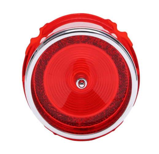 1965 CHEVY IMPALA TAIL LIGHT LENS WITH TRIM