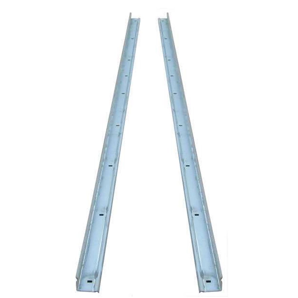 1967-72 Chevrolet/GMC Truck Bed Angled Strips, Shortbed Stepside, Zinc