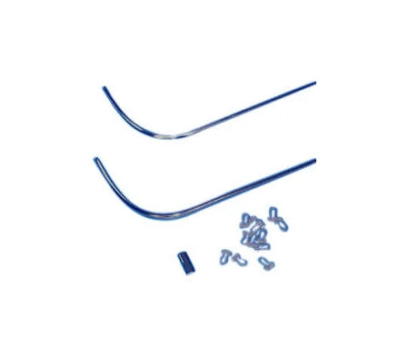 1967-72 Chevrolet / GMC Truck Rear-of-Cab Paint Divider Cab Molding Set (Complete with 12-Mounting Clips) Set.