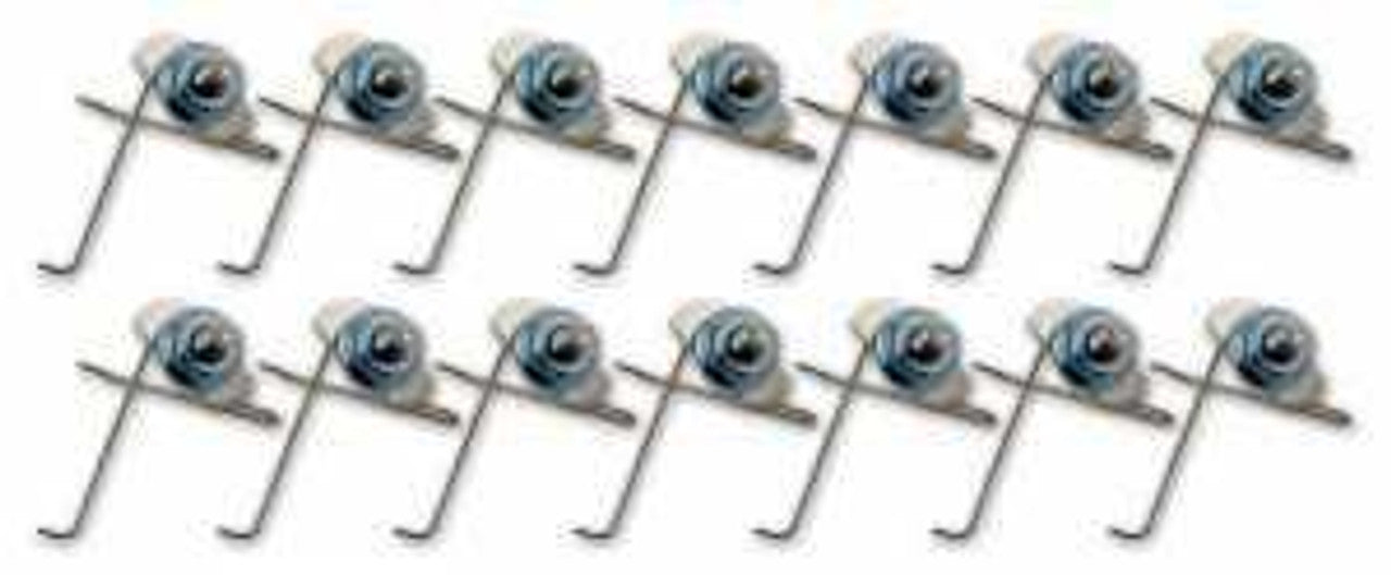1967-68 Chevy Truck 28pc Grille Molding Clip Set (Does One Molding)