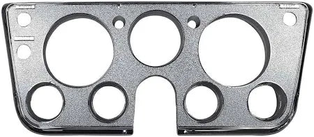 1967-68 Chevrolet / GMC Truck Instrument Dash Bezel, All Chrome -for use with trucks with lower gauges- Each.