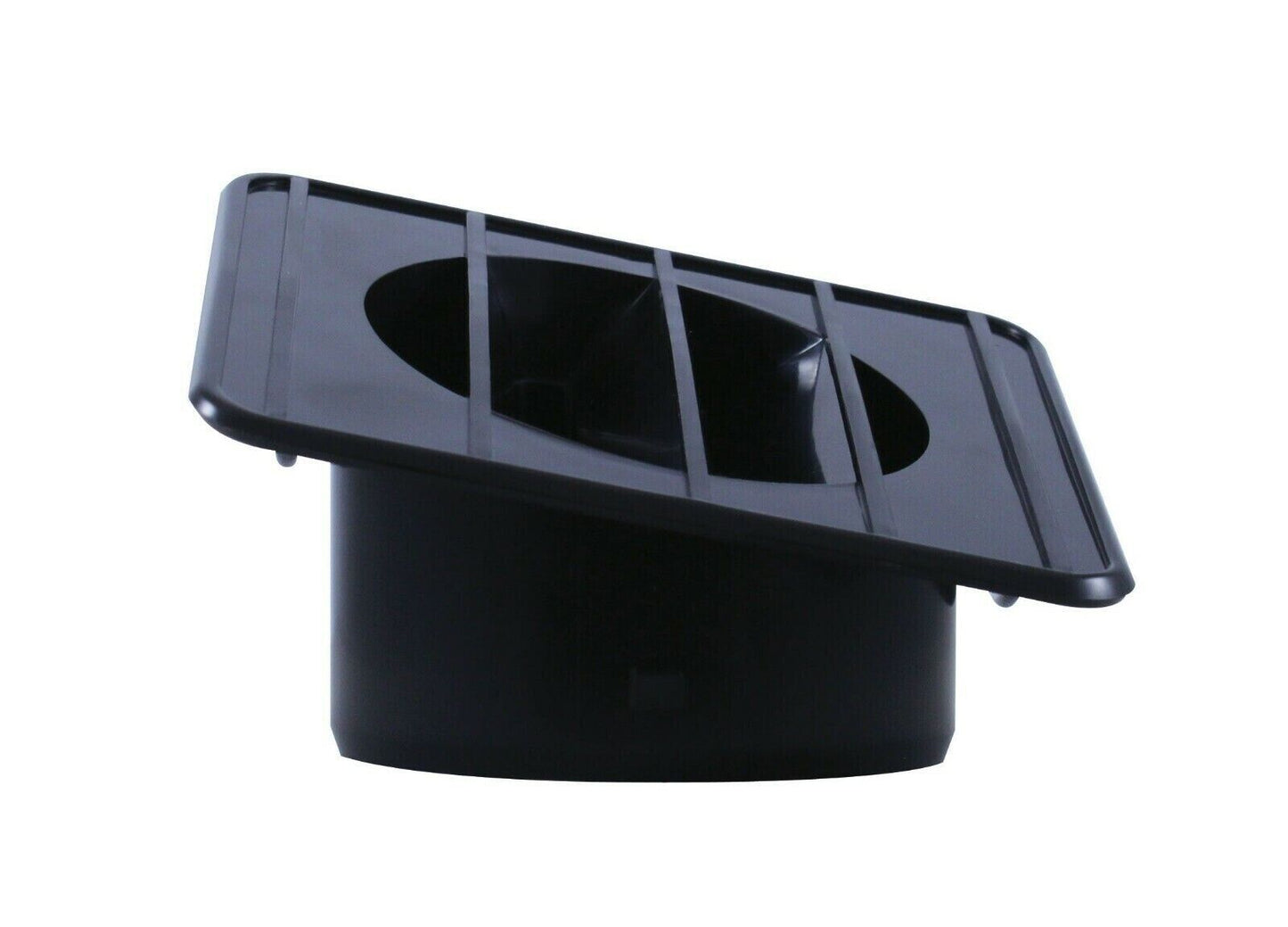 1967-1972 Black Passenger Side Dash Defrost Air Vent Duct For Chevy GMC Truck