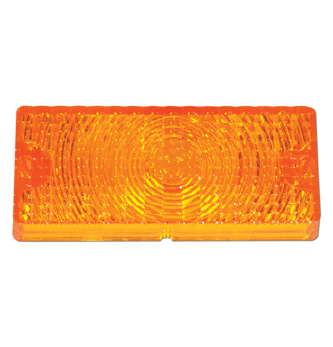 1969-1970 Park lamp Lens-Chevrolet-Left-Amber