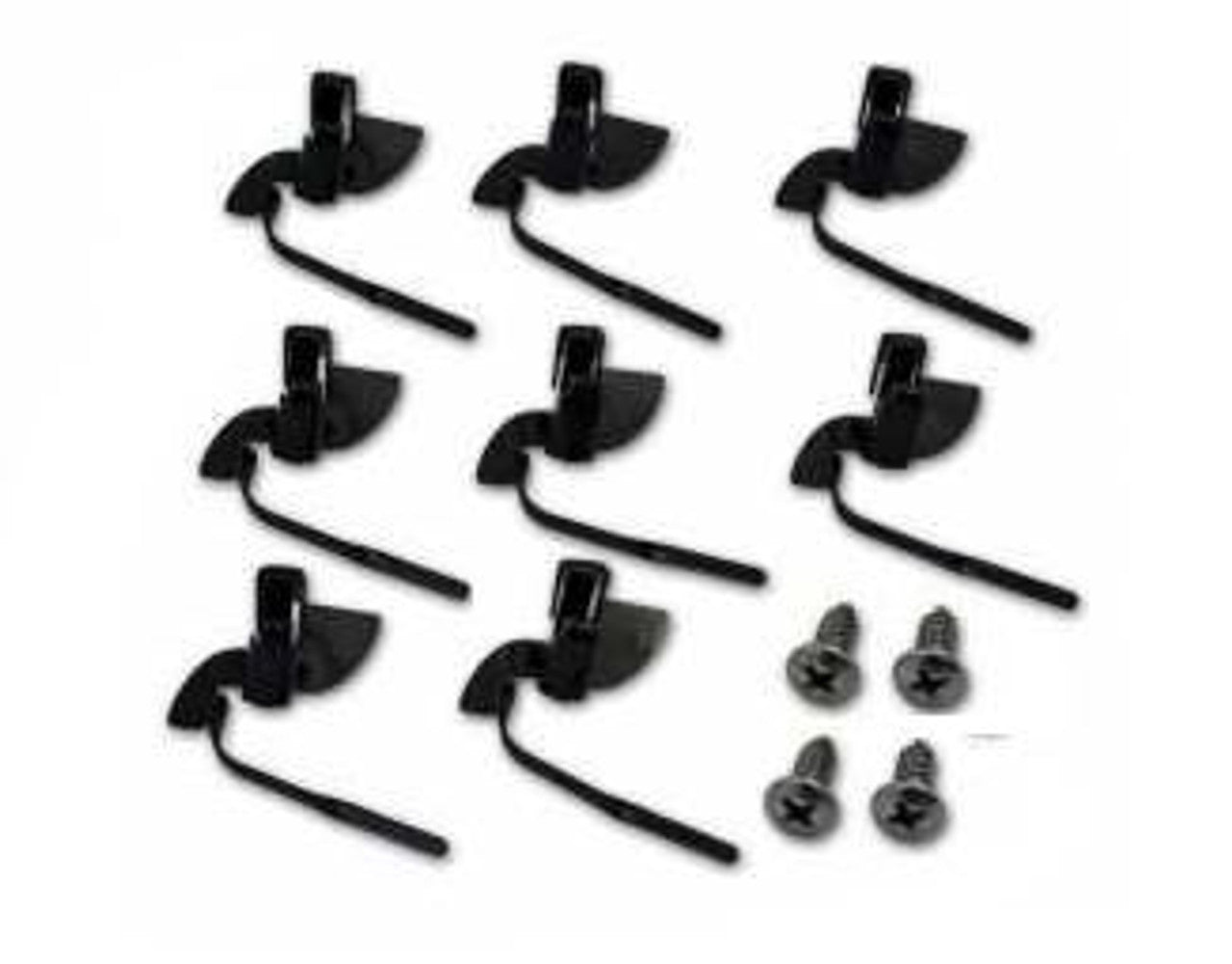 1969-1972 C/10 Tail Light Bezel Clip & Screw Kit, Fleet side