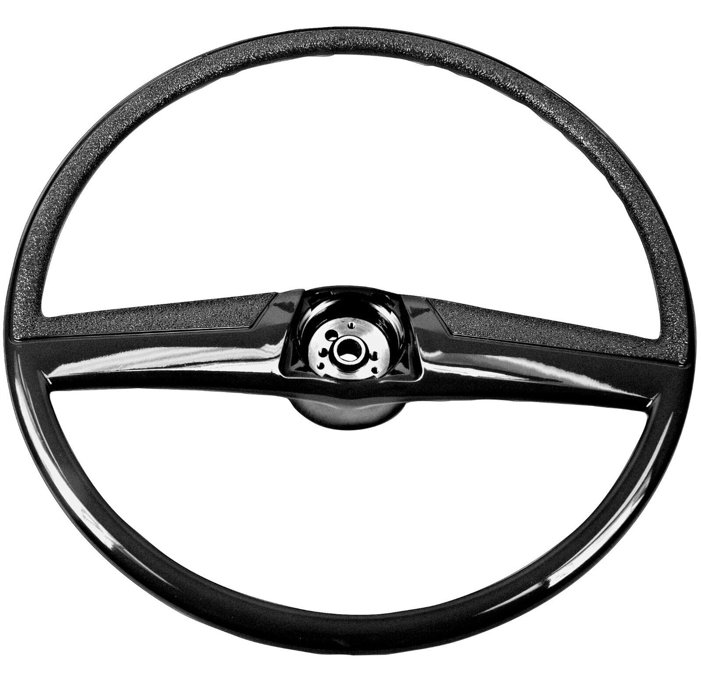 1969-72 C/10 Steering Wheel, Black -Original 17.5" Diameter- Each.