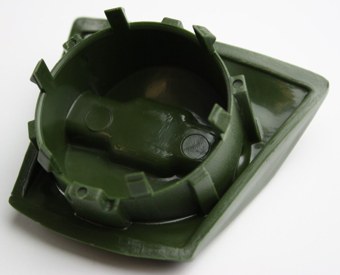 1969-1972 CHEVROLET TRUCK GREEN HORN CAP CHROME AND GREEN BOWTIE