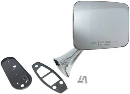 1970-72 C/10 Exterior Door Mirror, RH -Convex Mirror  Each.