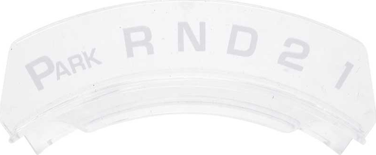 1970-1972 CHEVROLET GMC TRUCK TRANSMISSION INDICATOR LENS W/TILT